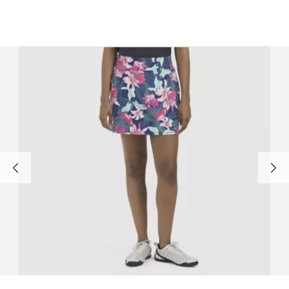 Tommy Bahamas. Floral Blue and Pink Women's Skort Size L - Picture 1 of 13